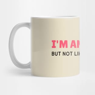 I'm an Adult, But Not Like a Real Adult - Funny Sarcastic 18th Birthday Gift Mug